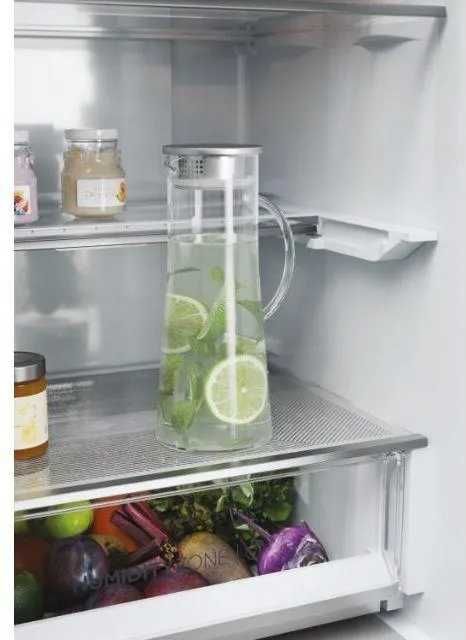 Lodówka Haier HTW5620DNMG z zamrażalnikiem dolnym 205 cm Srebrna