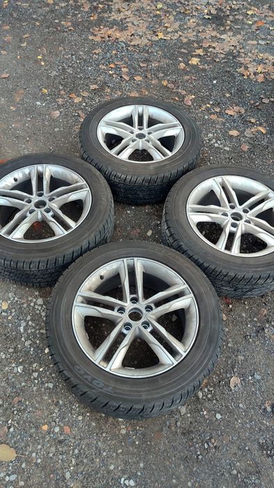 Alufelgi 17 5x112 z oponami 225/55r17 Audi VW Seat Skoda Mercedes 7.5j et32