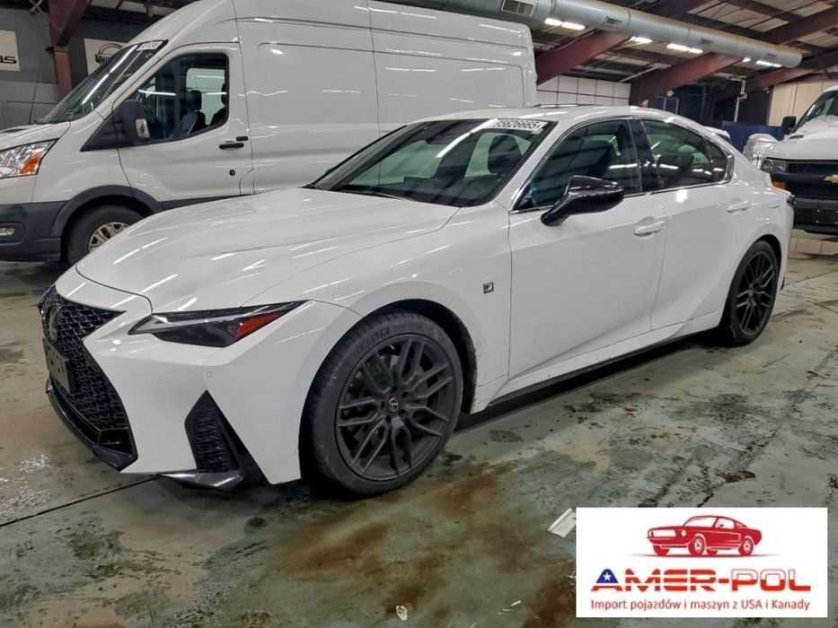 Lexus IS 2021r., F Sport, 3.5L, od ubezpieczalni
