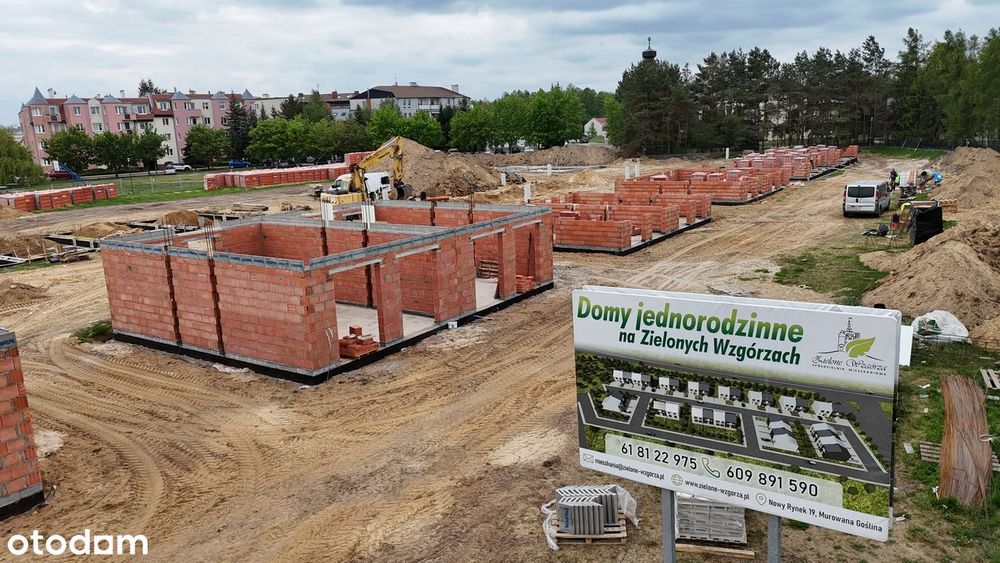 Dom jednorodzinny- Nowa inwestycja Zielone Wzgórza |Murowana Goślina|