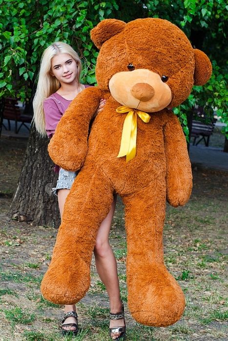 Ведмедик Рафаель 200 см. Великий і плюшевий)