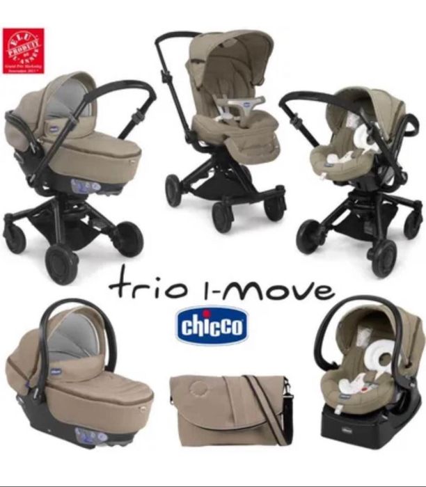 Carrinho Bebé Chicco Trio I - Move