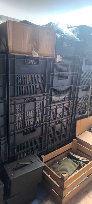 Stock vintage militar