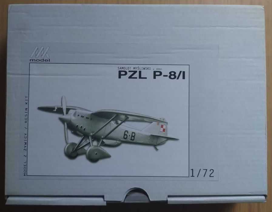 PZL P-8/I - 1/72 model żywiczny