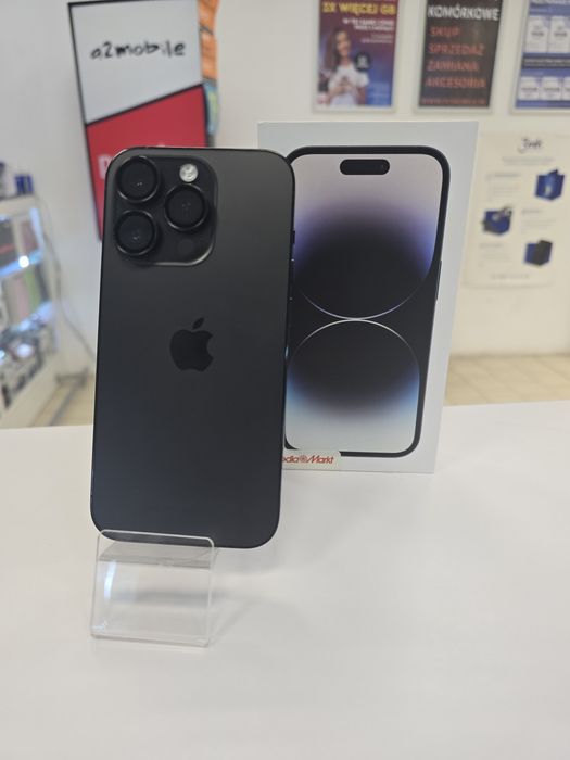 iPhone 14 Pro 128GB - Gwarancja - Sklep - Czarny