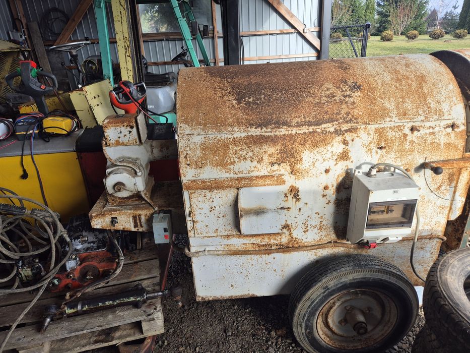 Wentylator do suszarni zboża, kukurydzy