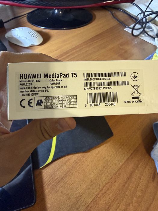 Продам планшет Huawel MediaPad T5 3/32GB