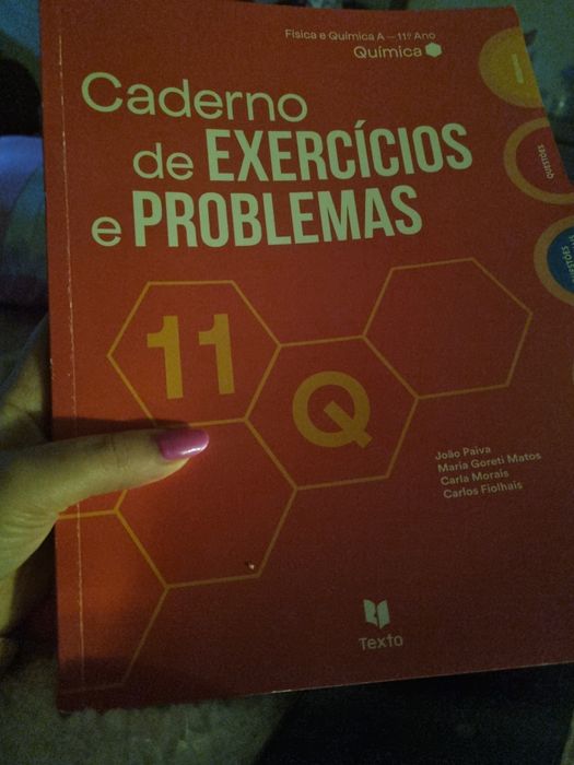 Caderno usado...