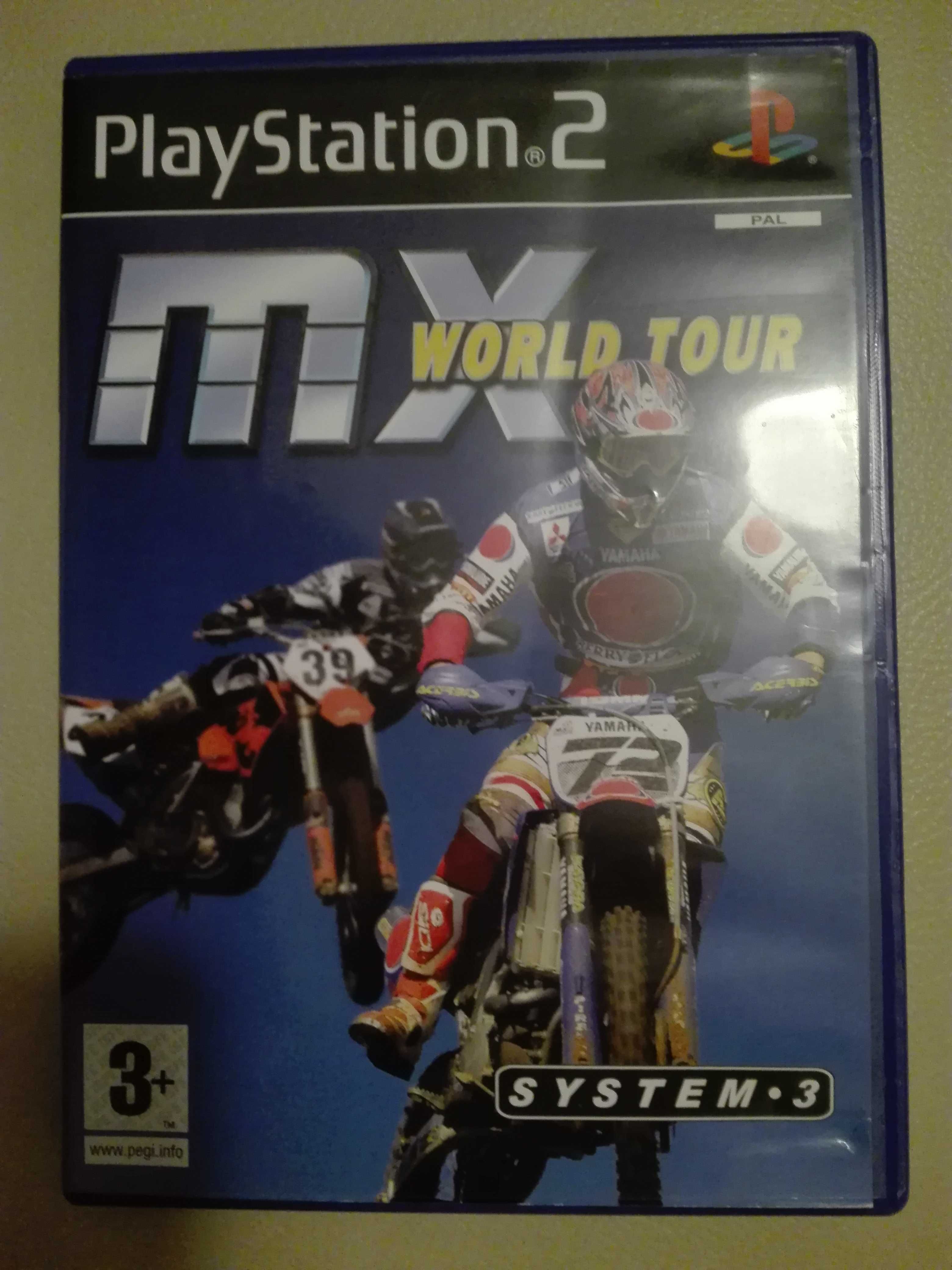 PS2 MX WORLD TOUR - USADO