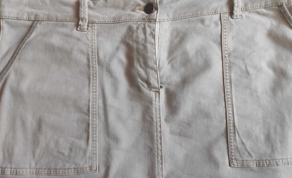 Spódniczka dżins piaskowa