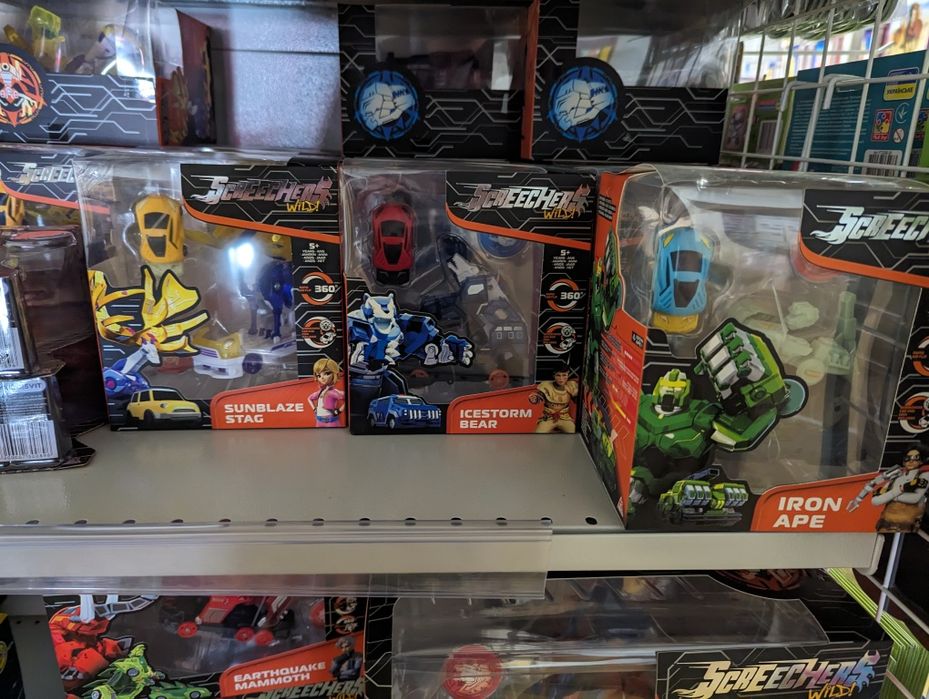 Оригінал дикі скрічери  Машинка-трансформер L1,L2,L3, Screechers Wild