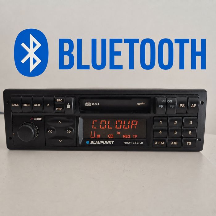 Radio Blaupunkt Paris rcr 41 z roku 1991  z Bluetooth mp3