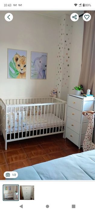 Berço IKEA em ótimo estado