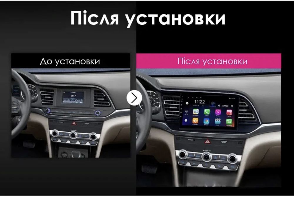 Перехідна планка для Hundai Elantra 6