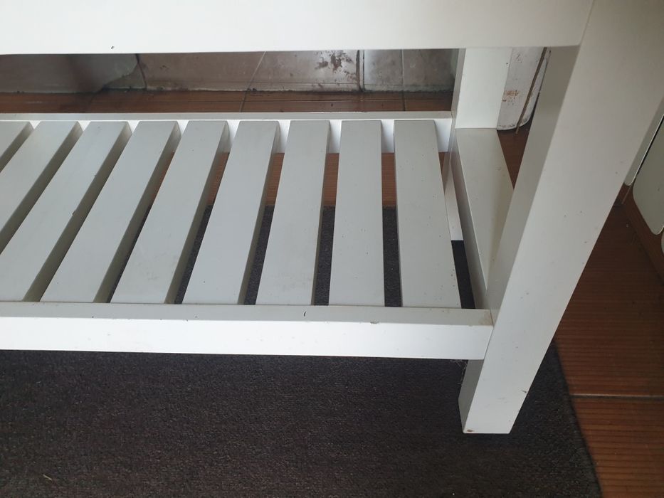 Ławka ikea biała HEMNES