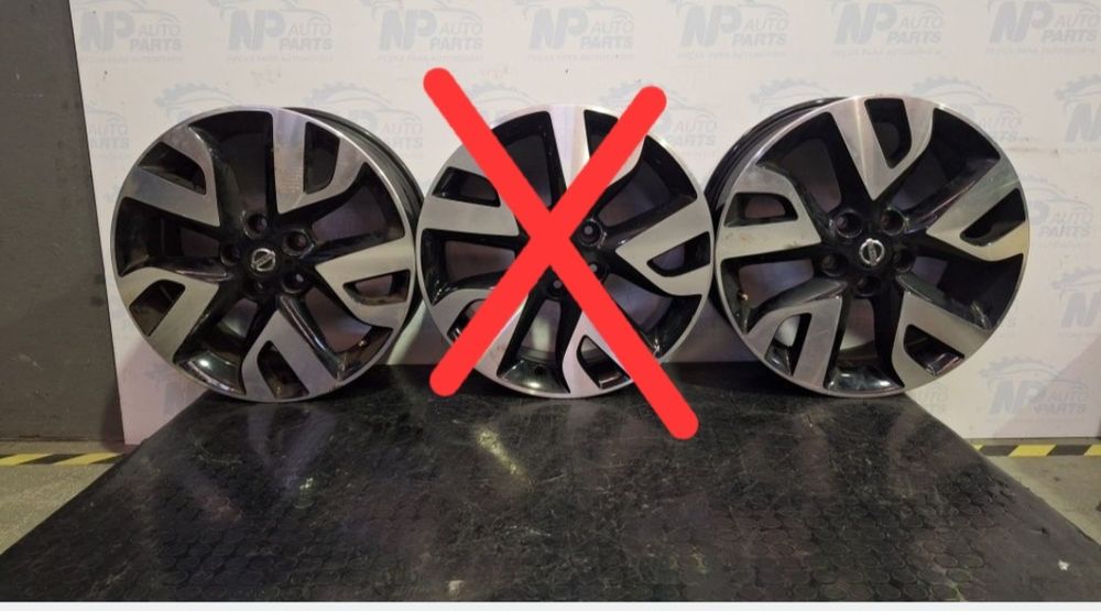 2 jantes 18 Nissan Juke