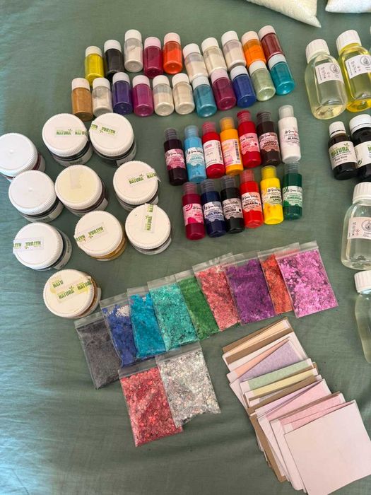 Materiais para fazer velas
