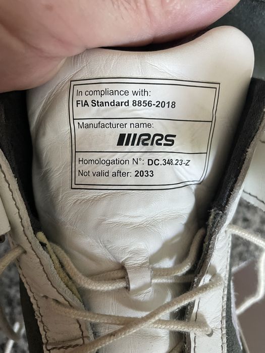 Botas competicao rally Fia rrs sparco omp