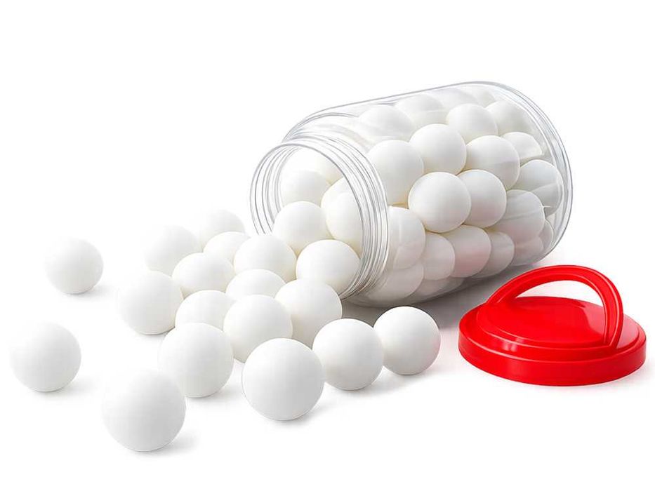 Piłeczki ping pong trwałe białe  Piłeczki tenis stołowy zestaw treningowy
