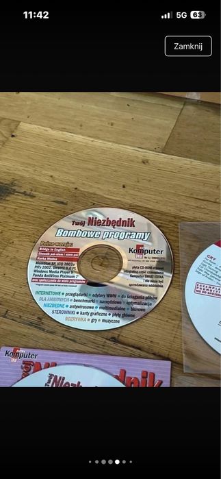 5 starych gier na PC - komputer swiat i CD Action - stan bdb