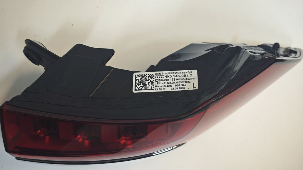 Komplet lamp, lampa tył Audi A6C8 sedan Matrix  Europa