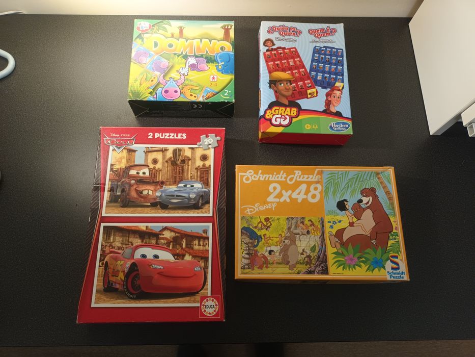 Puzzles - Jogo "Quem é quem" - Dominó