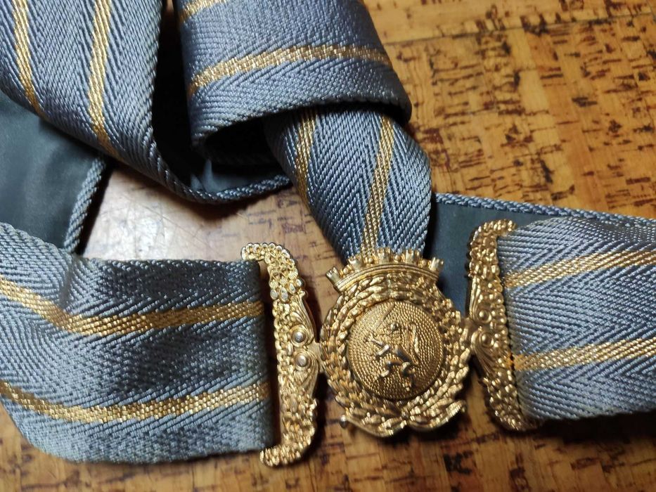 Dois cintos militares de cerimónia Exército