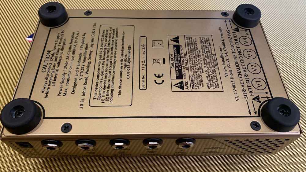 Victory Amplifiers V4 The Sheriff Preamp Pedal – Stan Idealny, BOX + GRATIS!