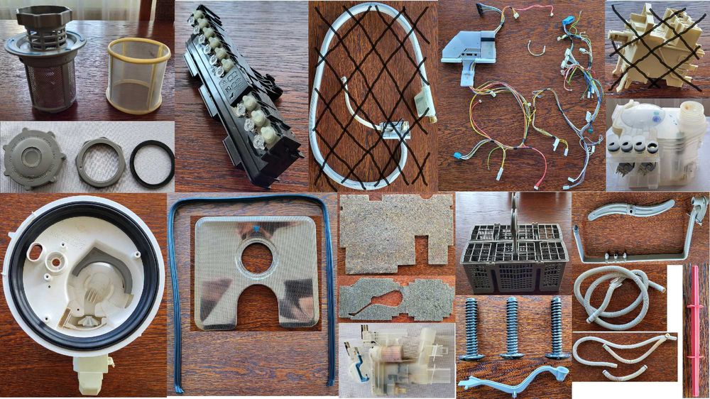 Pompa odpływowa z odpływem zmywarki Bosch SGV55M43EU