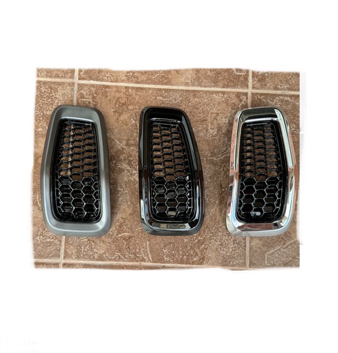 Решетка радиатора кольца в капот Jeep Cherokee 2014 2015 2016 2017 18