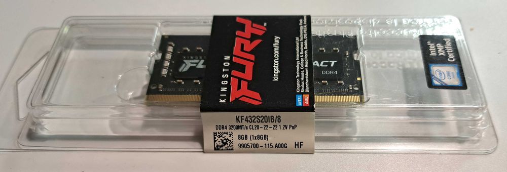 Pamięć Ram Kingston Fury 8GB ddr4 3200mhz do laptopa
