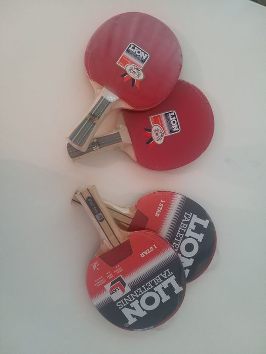Raquetes de ping pong marca Lion