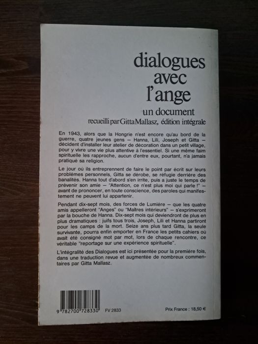 Dialogues avec l'Ange (édition integrale), recueilli par Gitta Mallasz
