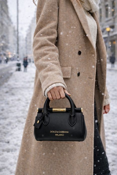 Елегантна жіноча сумка Dolce & Gabbana  – теляча шкіра, преміум