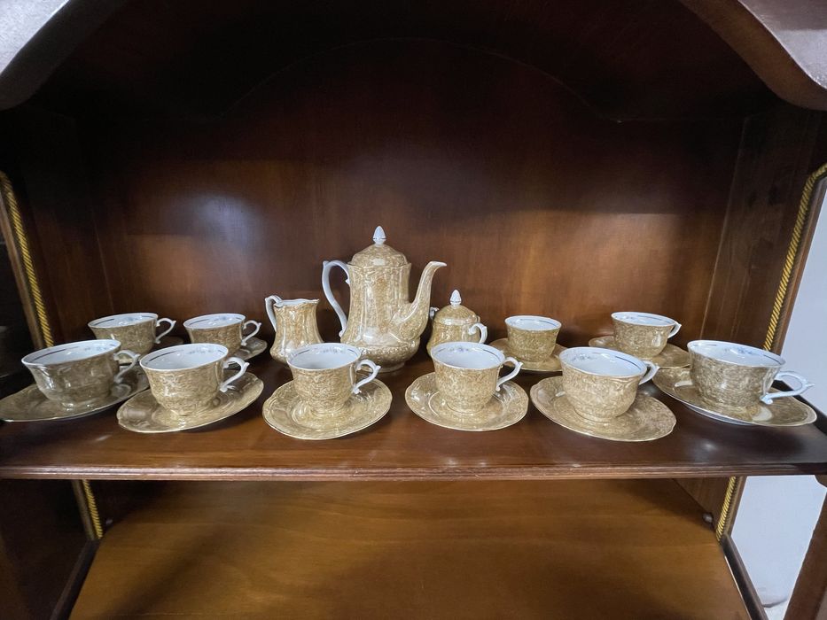 Serwis kawowy Włocławek 10 osob PRL