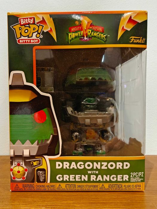 Funko Bitty POP! - Power Rangers - Bitty Bots - Dragonzord with Green Ranger