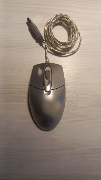 Мышь A4Tech OP-720 White/Grey USB