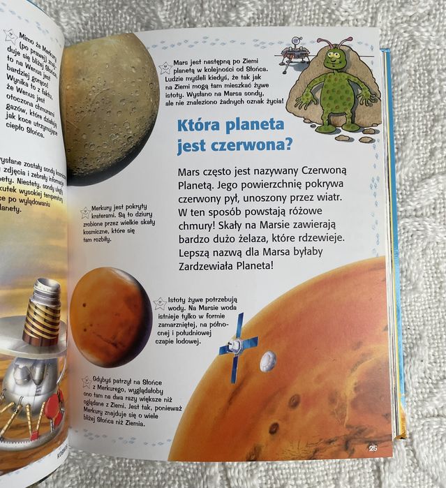 Księga przyrody dla dzieci: Kosmos, Nasza Planeta, Morza, Góry