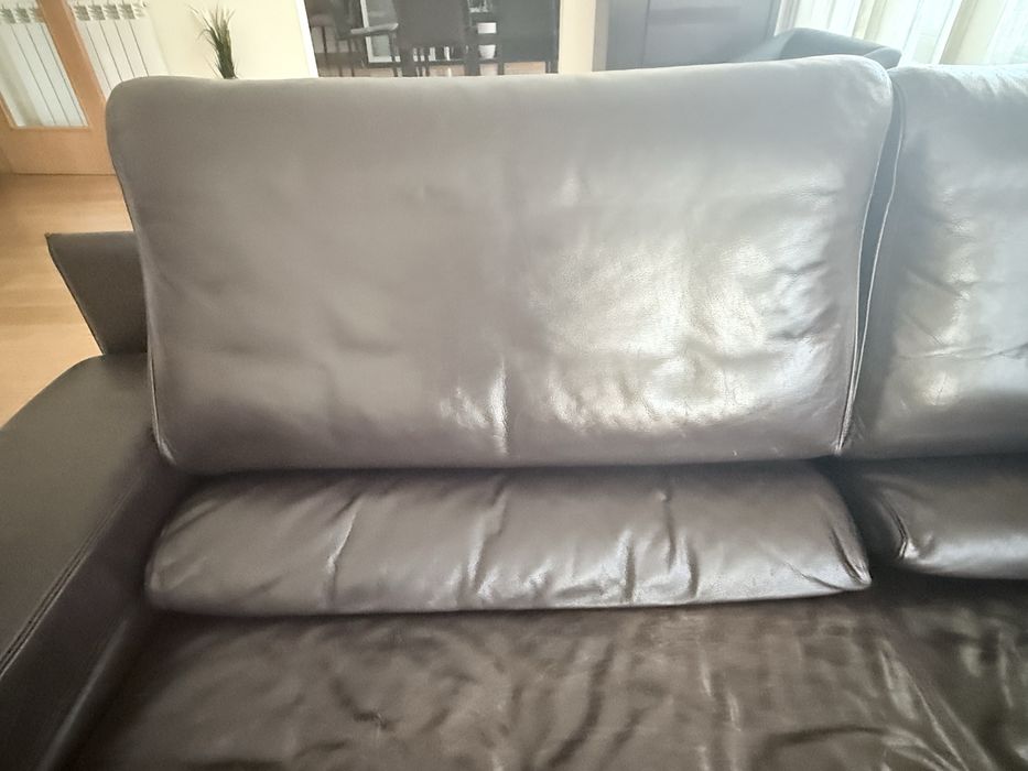 Sofa em pele da Rolf Benz