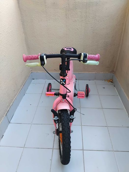 Bicicleta de criança 16 polegadas B'Twin (Rosa) –  bom estado