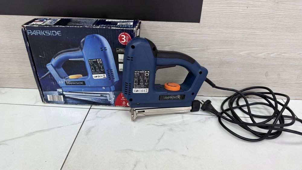 Zszywacz elektryczny gwoździarka parkside pet 23 vario