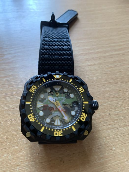 Годинник чоловічий Pagani Design Automatic Diver YN009
