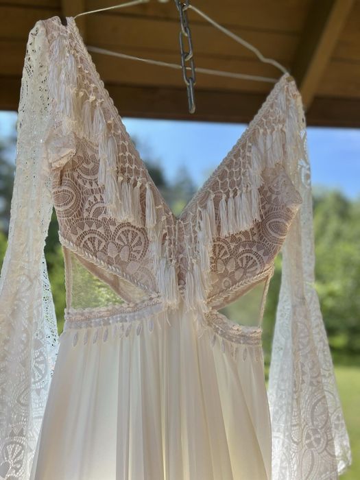 Suknia ślubna Boho/ Sejva