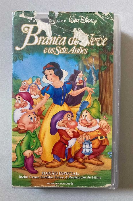 [VHS] Branca de Neve e os Sete Anões (não testado)