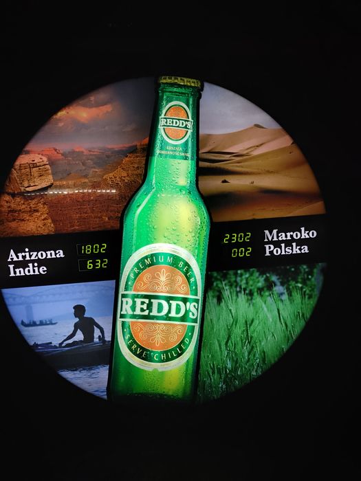 Neon Redd's , unikat, do męskiej jaskini, pokoju gier
