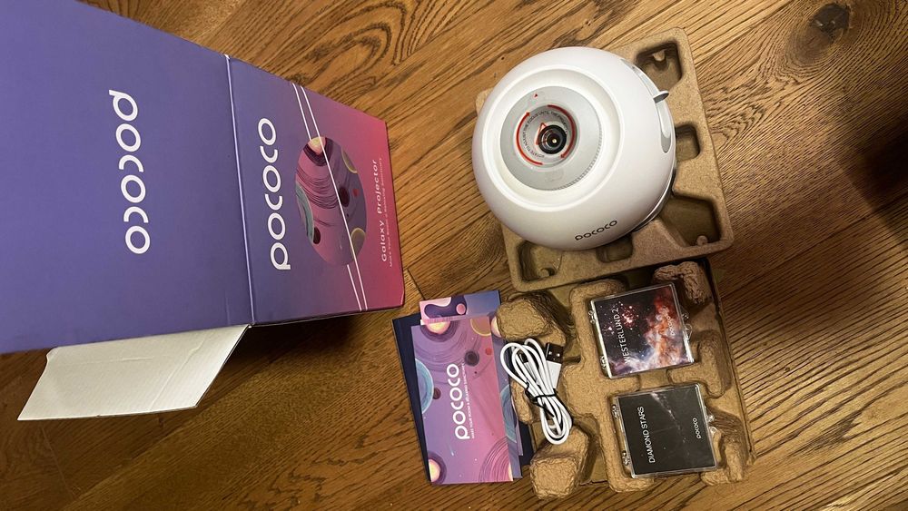 Projektor Gwiazd Pococo Galaxy Planetarium Lampka Nocna