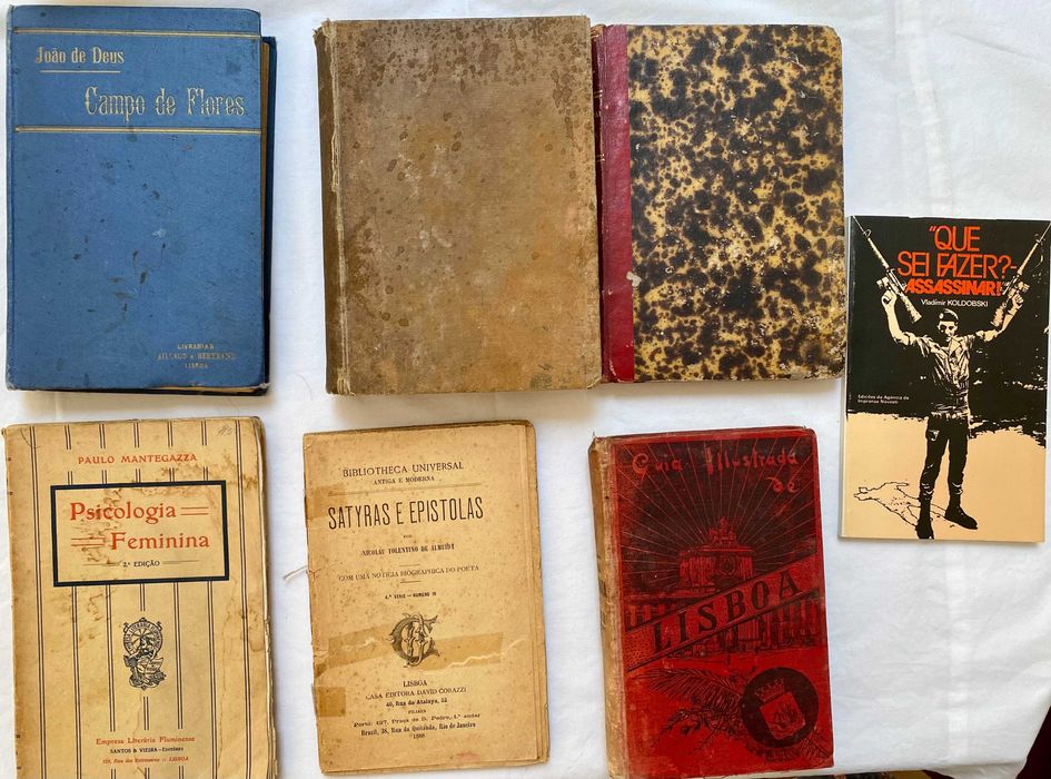Lote livros antigos Literatura, Politica, sociedade, filosofia, poesia