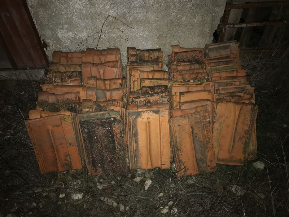 Telhas usadas varias