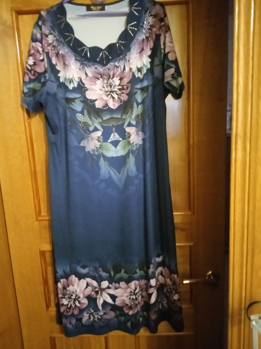 Платье трикотажное на подкладке