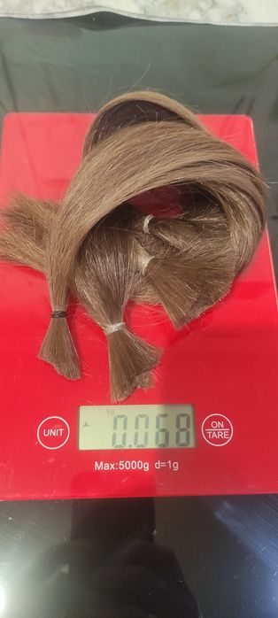 Волосся натуральне русяве дитяче.